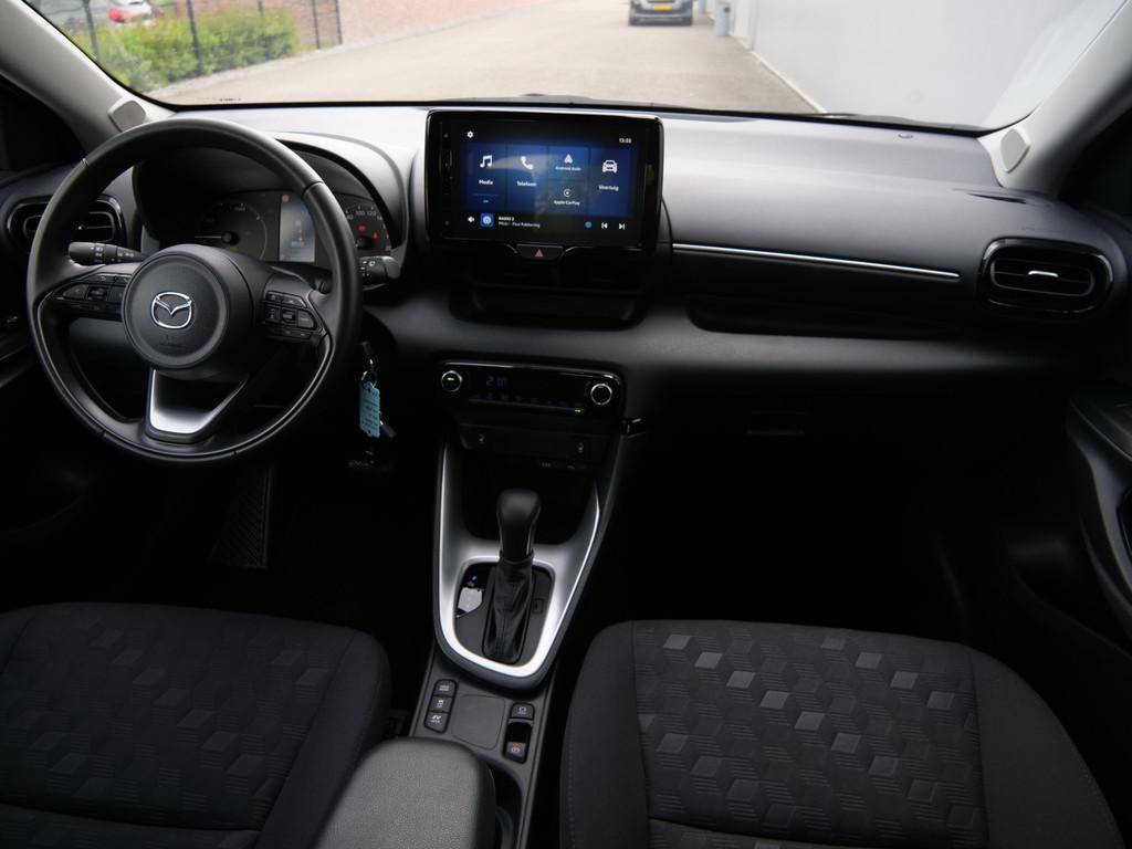 Mazda 2 Hybrid 1.5 Centre-line Apple Carplay / DAB / Camera, Stof, Gebruikt, Zwart, 1490 cc