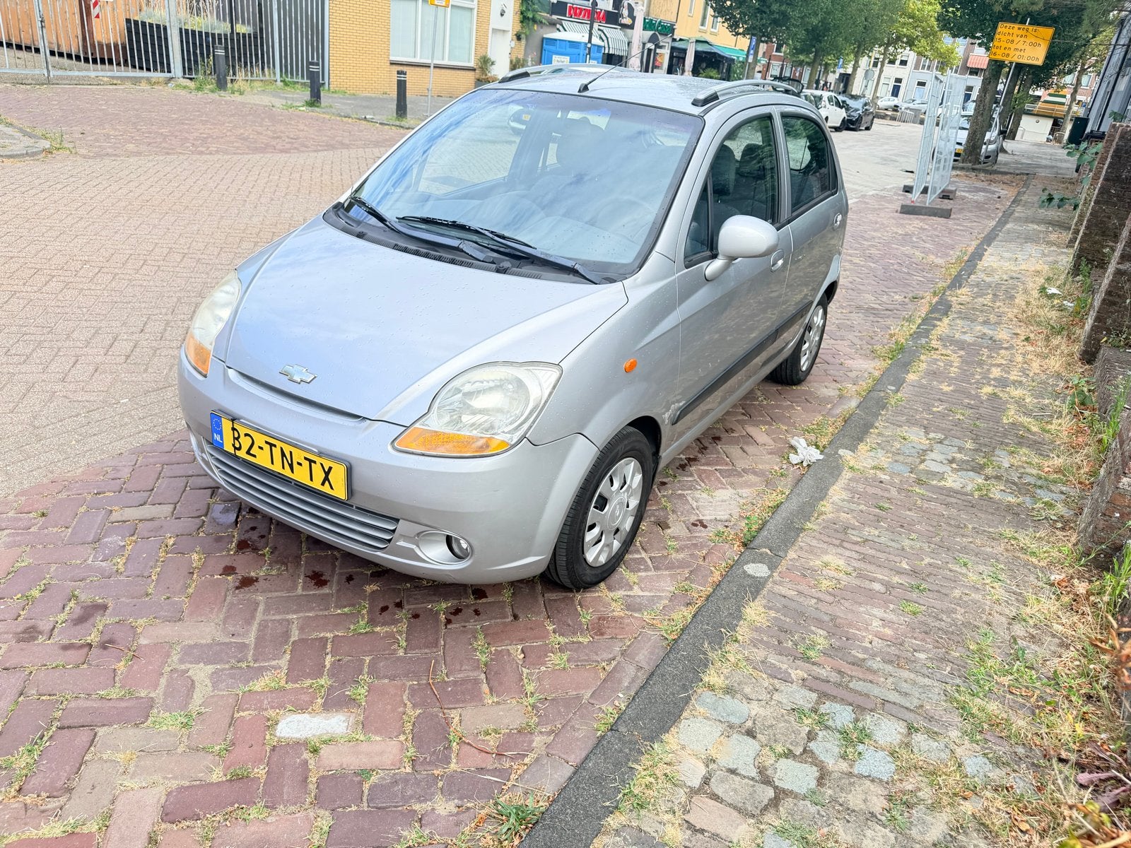Chevrolet Matiz 1.0 2006-Airco Goed onderhouden, APK nieuw, Auto's, Voorwielaandrijving, 600 kg, 400 kg, Origineel Nederlands