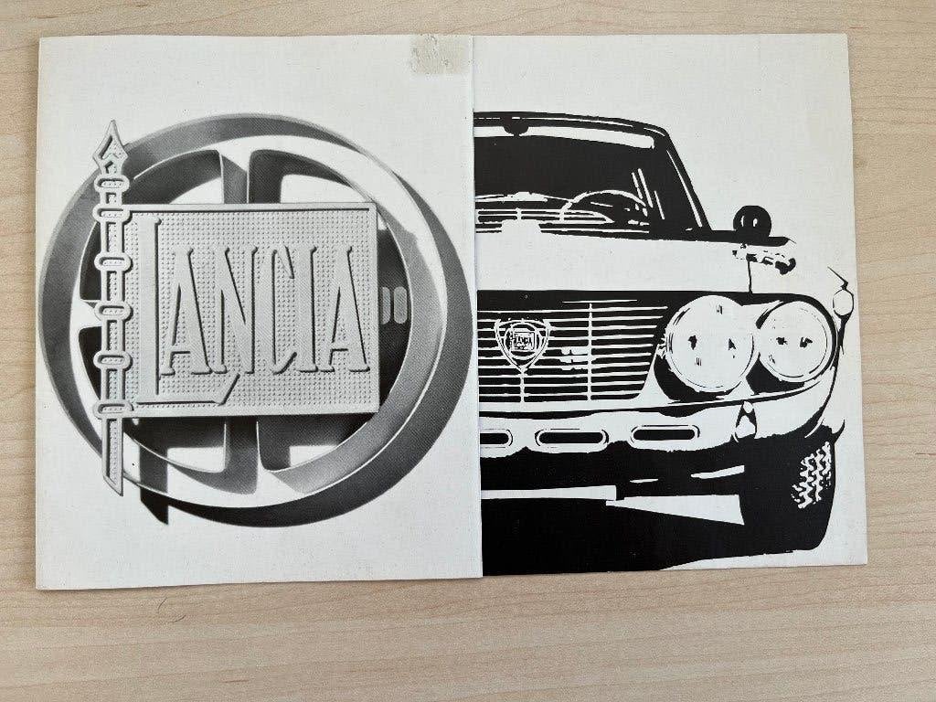 Lancia Fulvia coupé 1.6 HF 'Fanalone' brochure, Ophalen of Verzenden, Zo goed als nieuw, Overige merken