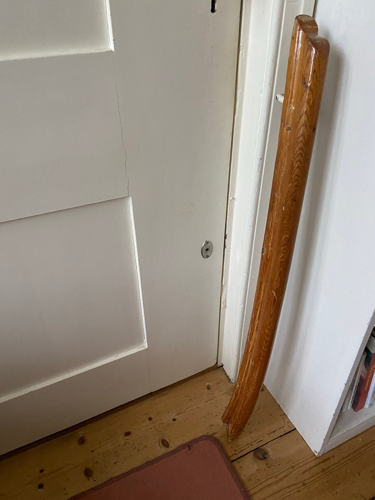 Gedraaide trapleuning vuren/grenen - 99 cm - Jordaan, Doe-het-zelf en Verbouw, Ophalen of Verzenden, Gebruikt, Trap, Minder dan 2 meter