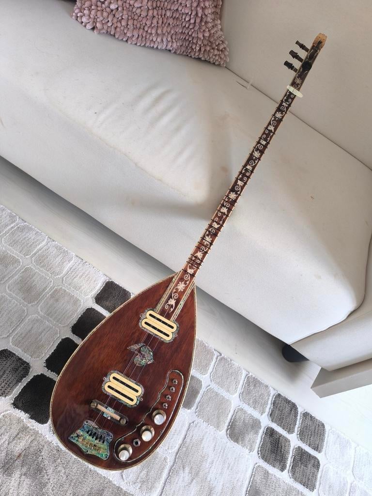 Profesyonel Elektro Baglama, Saz, Dimarzio X2N, Muziek en Instrumenten, Ophalen of Verzenden, Solid body, Overige merken