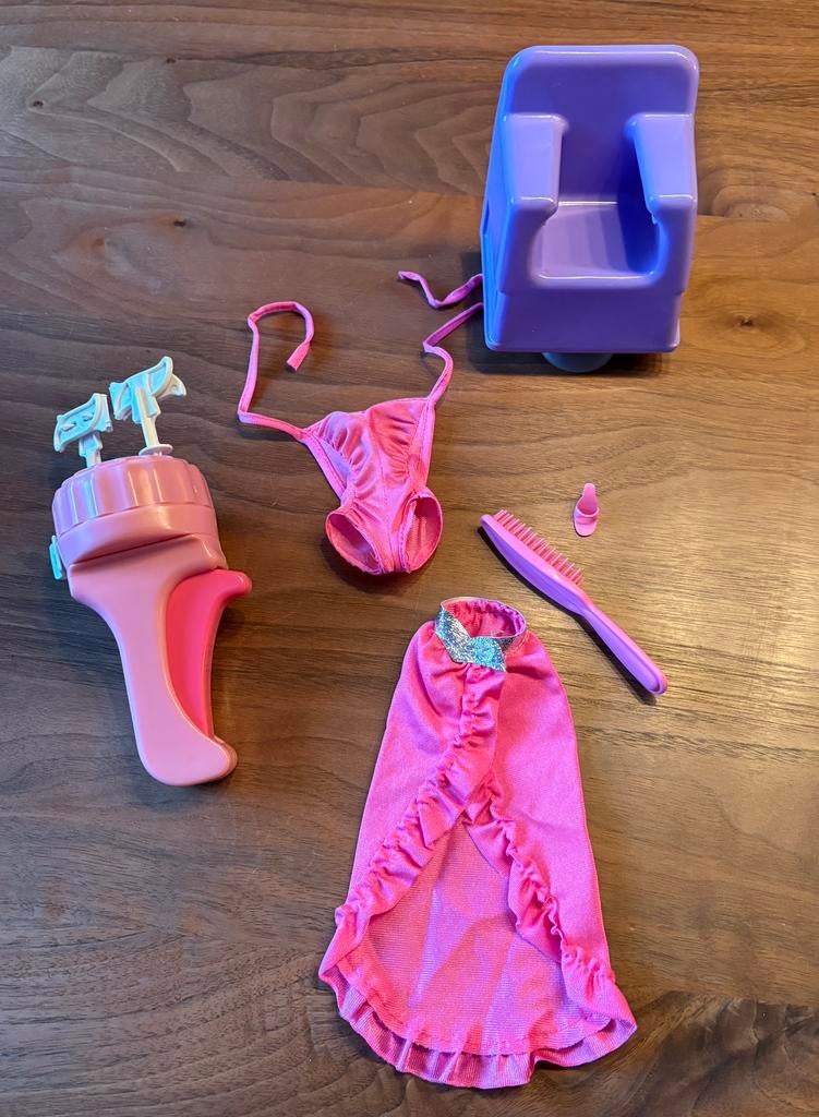 Mattel Barbie Twirly Curls set 1982, Ophalen, Gebruikt, Barbie
