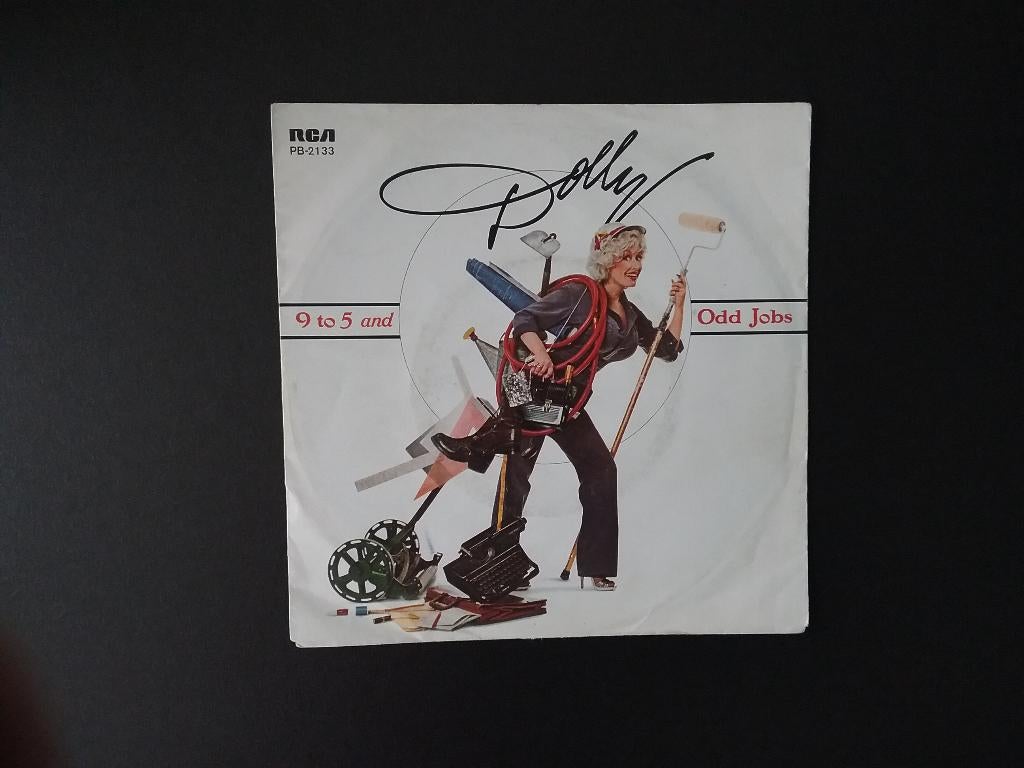 Dolly Parton - "9 To 5", Cd's en Dvd's, Vinyl Singles, Gebruikt, 7 inch, Single, Ophalen of Verzenden
