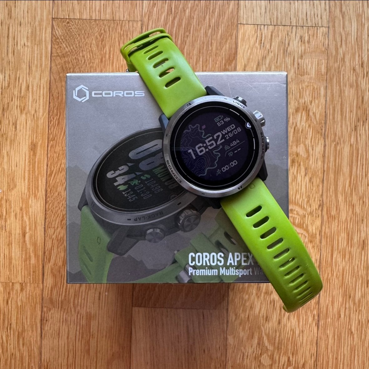 COROS APEX Pro + Extra Accessoires, Gebruikt, Stappen, Verzenden, COROS