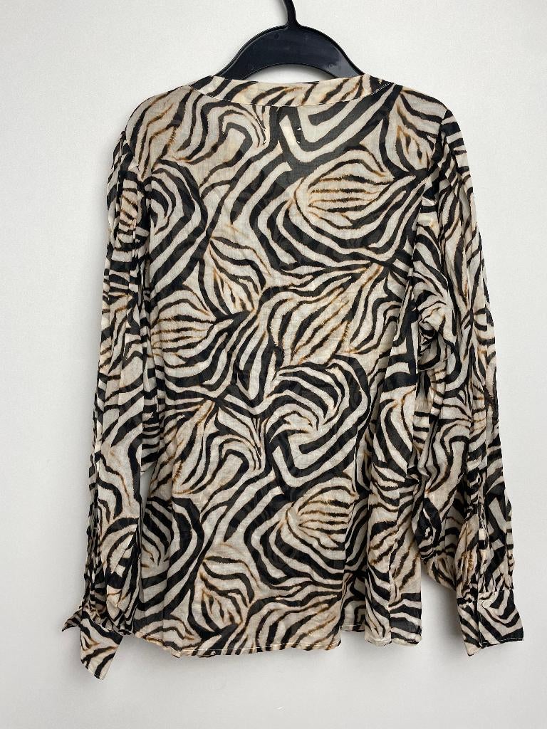 Diega Chloa blouse bruin maat S, Maat 38/40 (M), 6 rue Béranger 75003 Paris, Eshop@diega.fr, Bruin