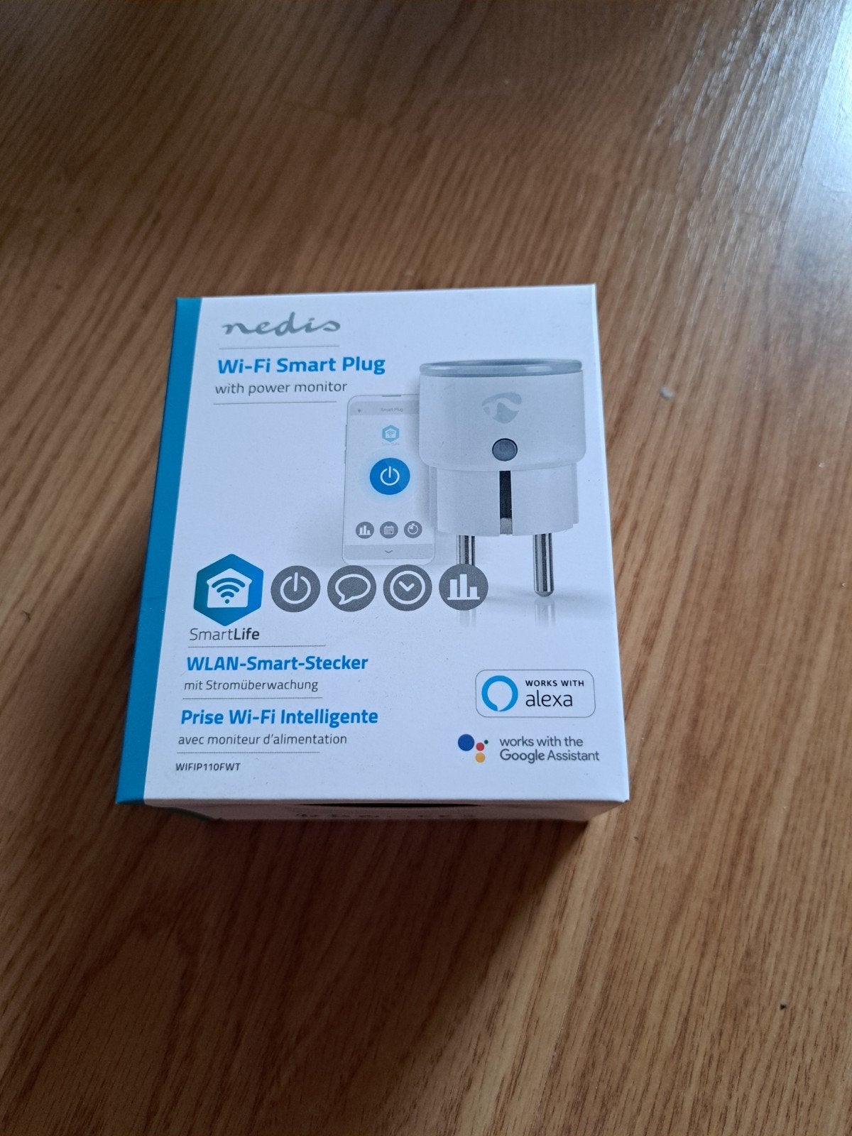 Nedis Wifi Smart Plug met energiemonitor - Nieuw, Ophalen