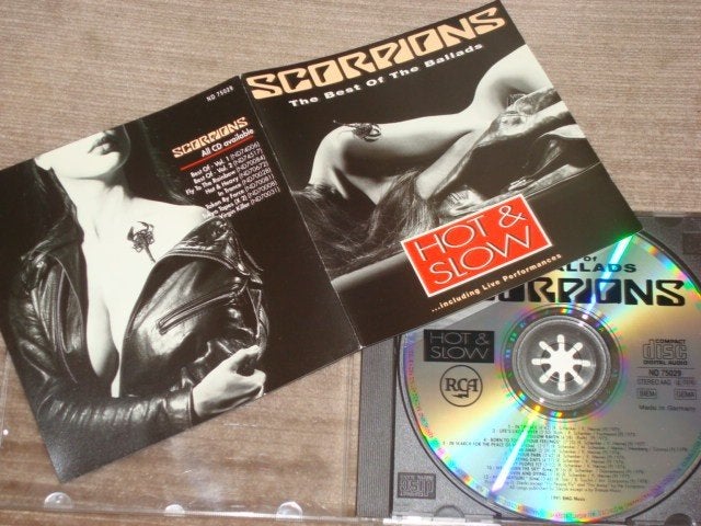 Scorpions..Hot & Slow..Best of The Ballads., Ophalen of Verzenden, Zo goed als nieuw, Poprock