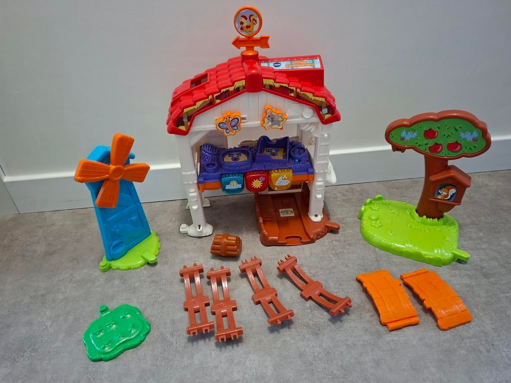 VTech Zoef Zoef Dieren Speelboerderij met accessoires, Ophalen, Zo goed als nieuw, 2 tot 4 jaar