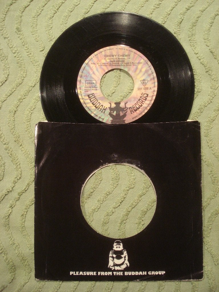 Ohio Express 7" Vinyl Single: ‘Chewy, Chewy’ (Duitsland), Ophalen of Verzenden, Gebruikt, 7 inch, Pop