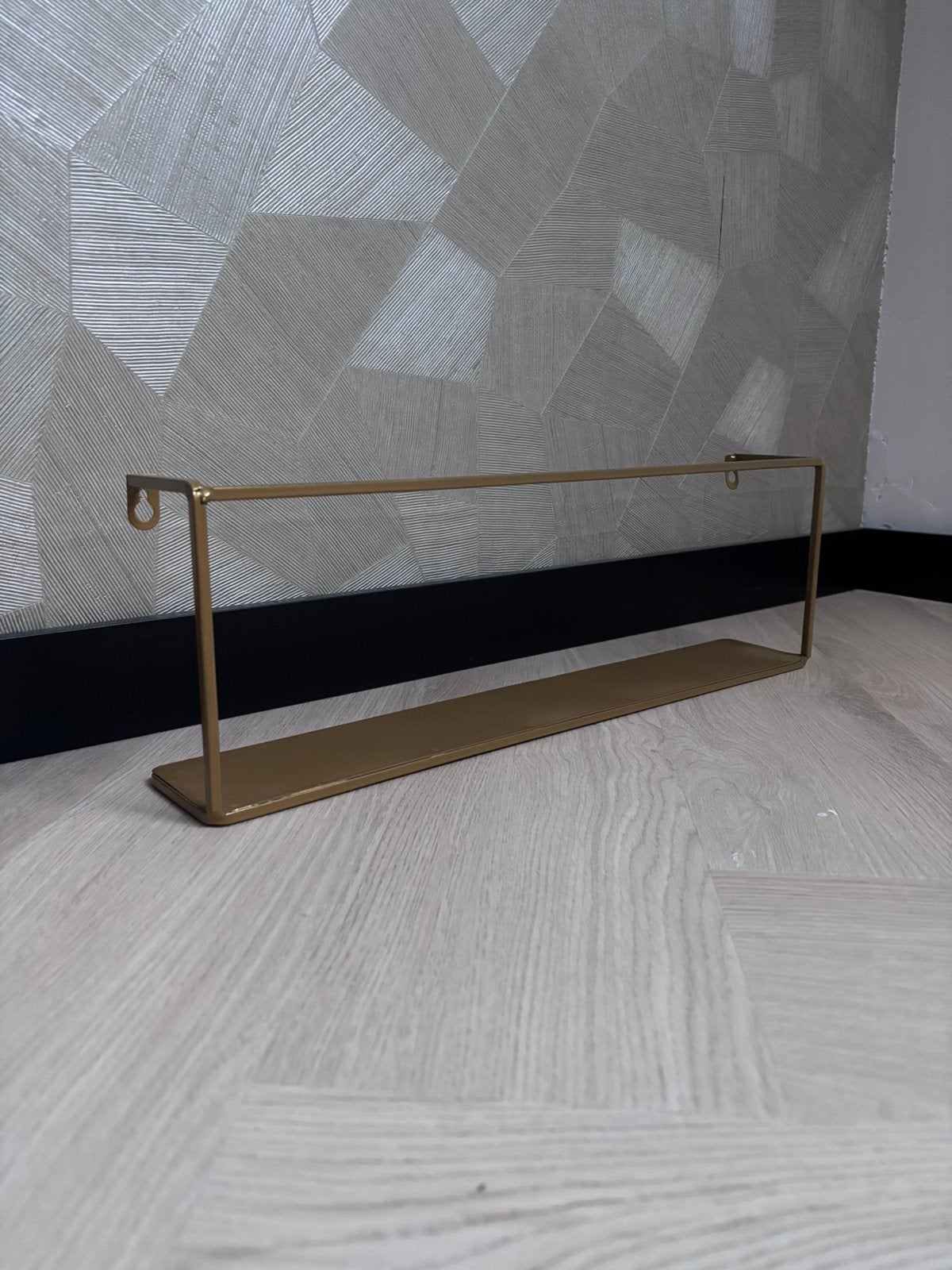 WOOOD Meert wandplank goud 50x8x16cm, Ophalen, Zo goed als nieuw