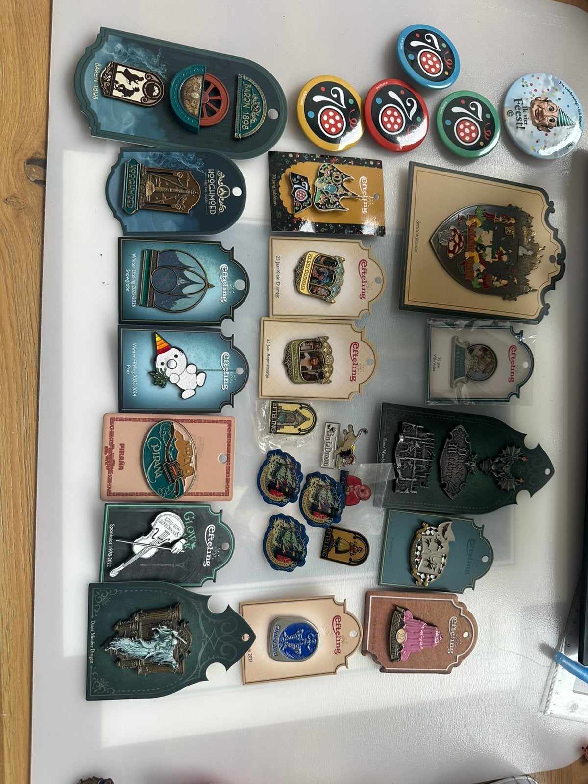 Efteling pins te ruil, Verzamelen, Speldjes, Pins en Buttons, Ophalen of Verzenden, Nieuw, Overige onderwerpen