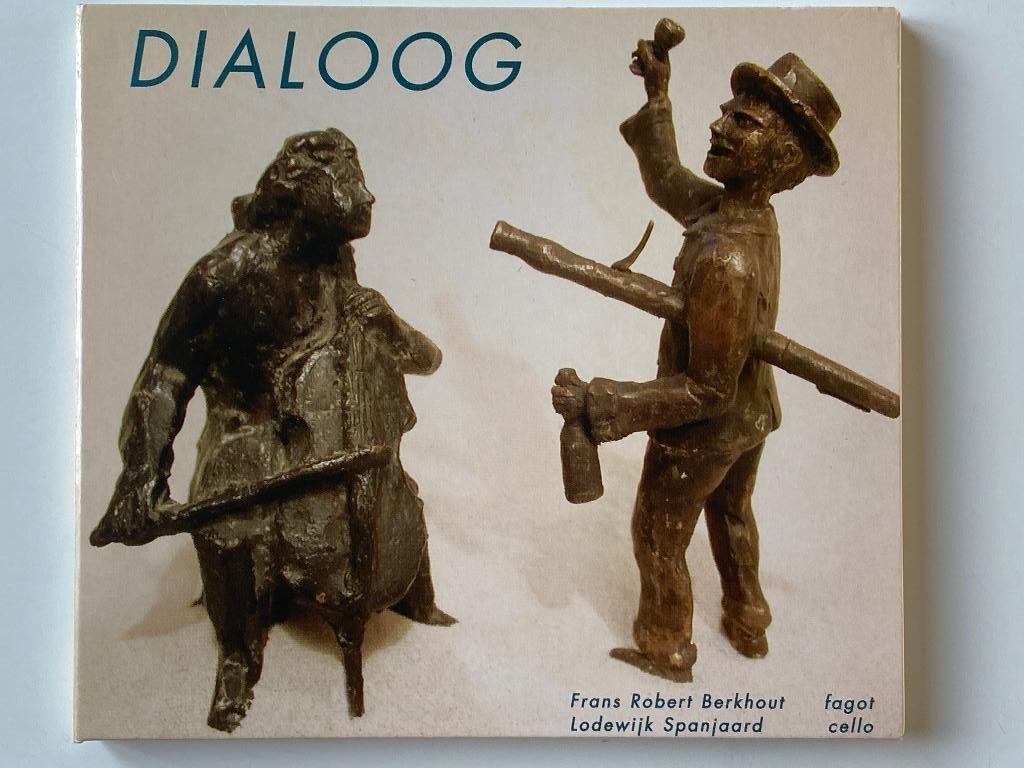 Dialoog   Berkhout / Spanjaard   Fagot / Cello, Cd's en Dvd's, Ophalen of Verzenden, Zo goed als nieuw, Kamermuziek
