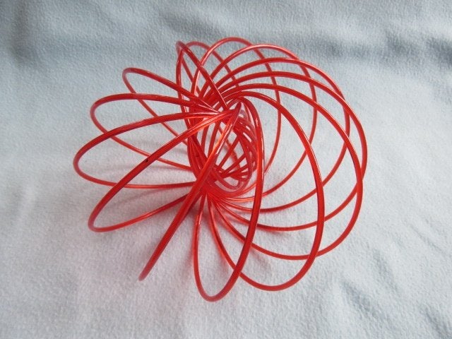 Magic Rings of Flow Rings rood plastic, Kinderen en Baby's, Ophalen of Verzenden, Zo goed als nieuw, Jongen of Meisje