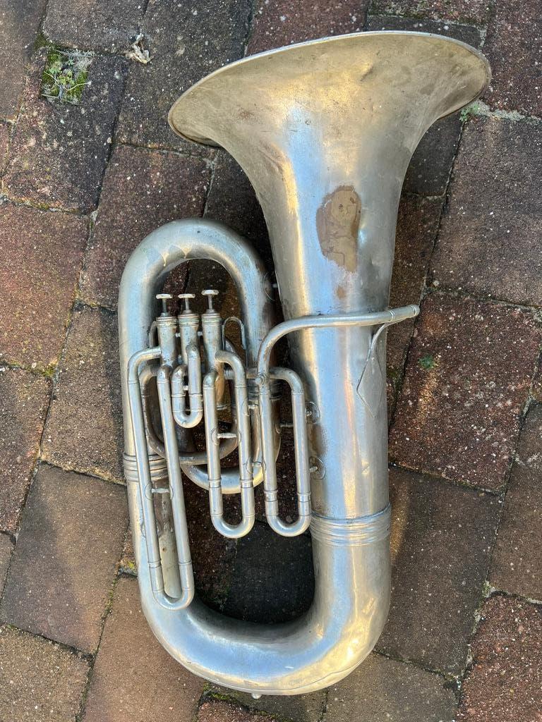 Es bas, Muziek en Instrumenten, Blaasinstrumenten | Tuba's, Ophalen of Verzenden, Gebruikt, Es-tuba