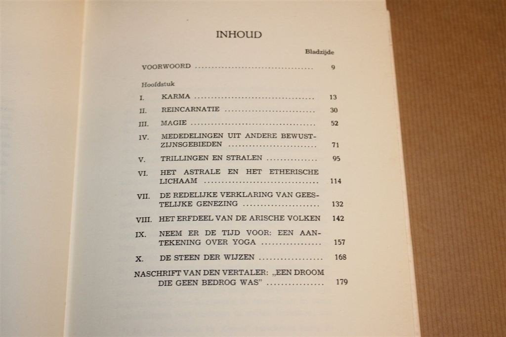 Karma en Levenslot [1938] — Een Esoterische Studie, Boeken, Ophalen of Verzenden, Gelezen, Overige onderwerpen, Achtergrond en Informatie