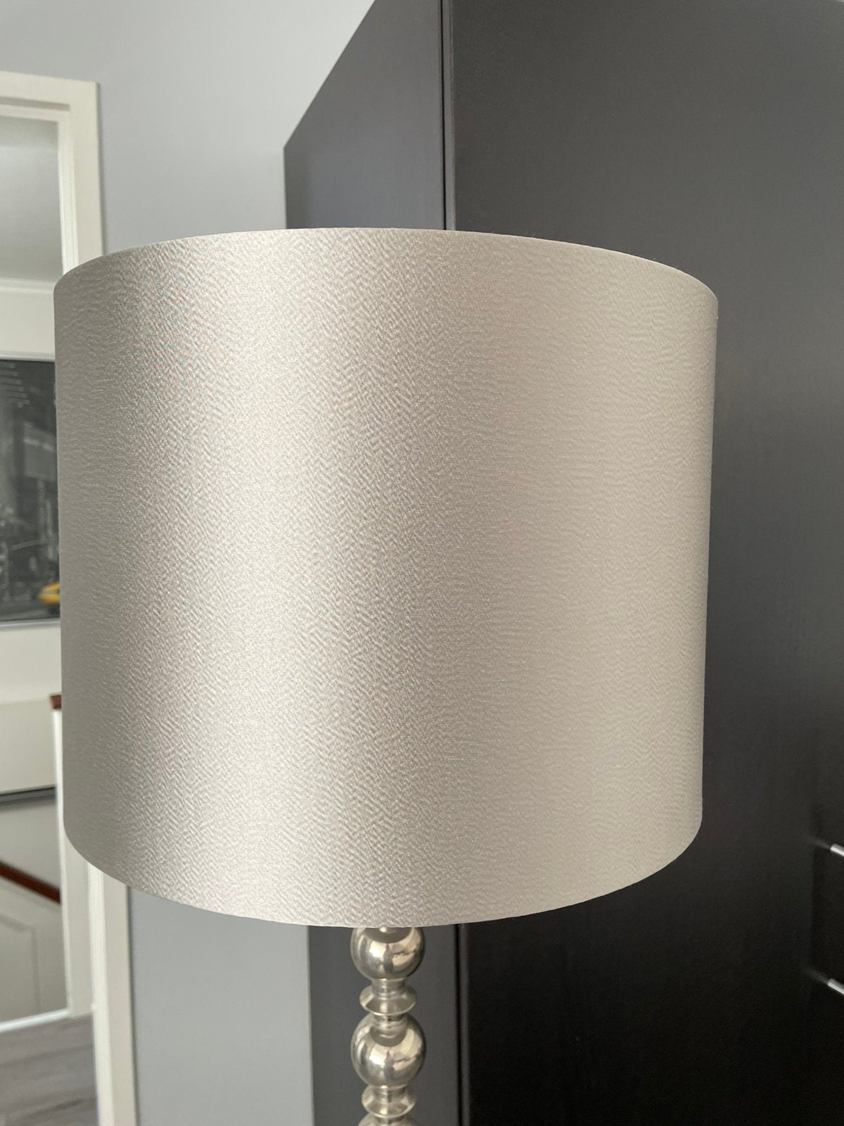 Light and Living lampenkap, Huis en Inrichting, Lampen | Lampenkappen, Ophalen of Verzenden, Zo goed als nieuw, Grijs, Rond