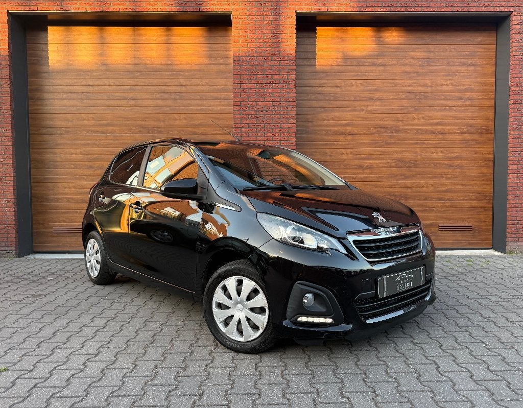 Peugeot 108 1.0 e-VTi Active, Auto's, Voorwielaandrijving, Stof, Zwart, Bedrijf