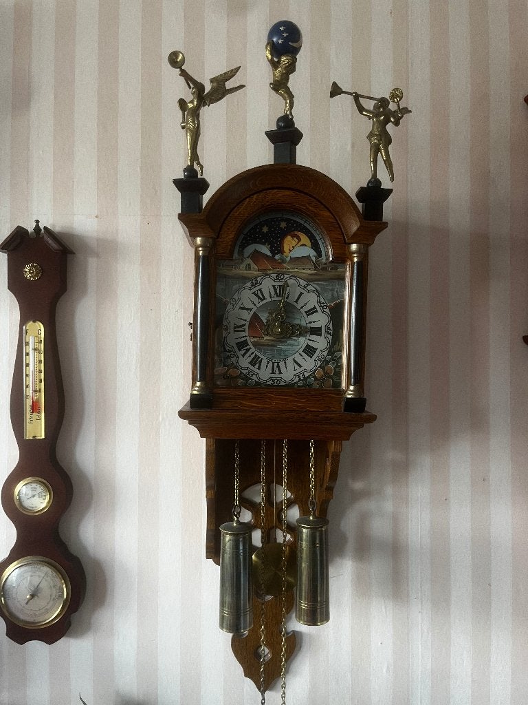 Te koop zeer mooie Warmink WUBA Wandklok, Ophalen of Verzenden