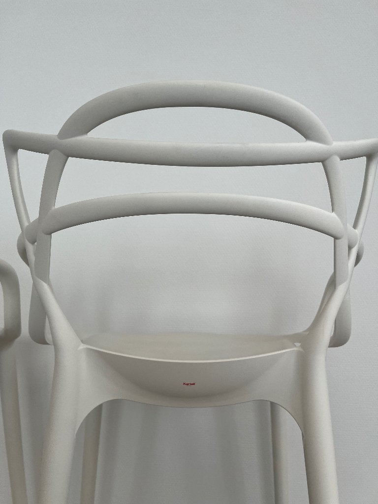 Foto 4 van Kartell Masters Barkruk Wit 75cm x2