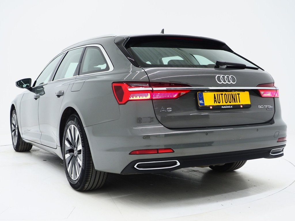 Audi A6 Avant 50 TFSI e quattro | Leder | Trekhaak | Camera, Auto's, Audi, Automaat, 77 km/l, Gebruikt, Vierwielaandrijving