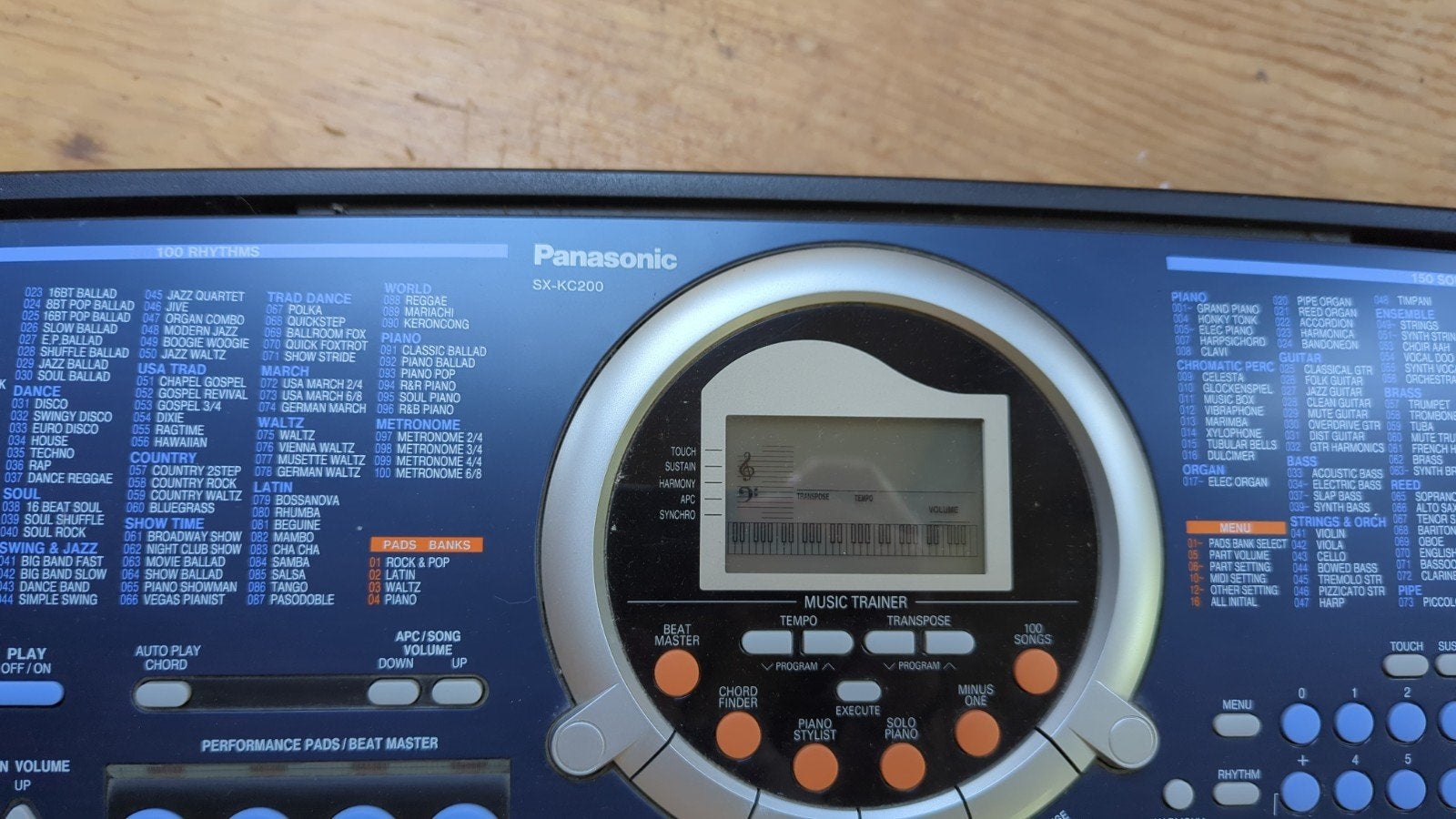 Panasonic SX-KC200, Muziek en Instrumenten, Keyboards, Ophalen, Gebruikt, Overige aantallen, Overige merken