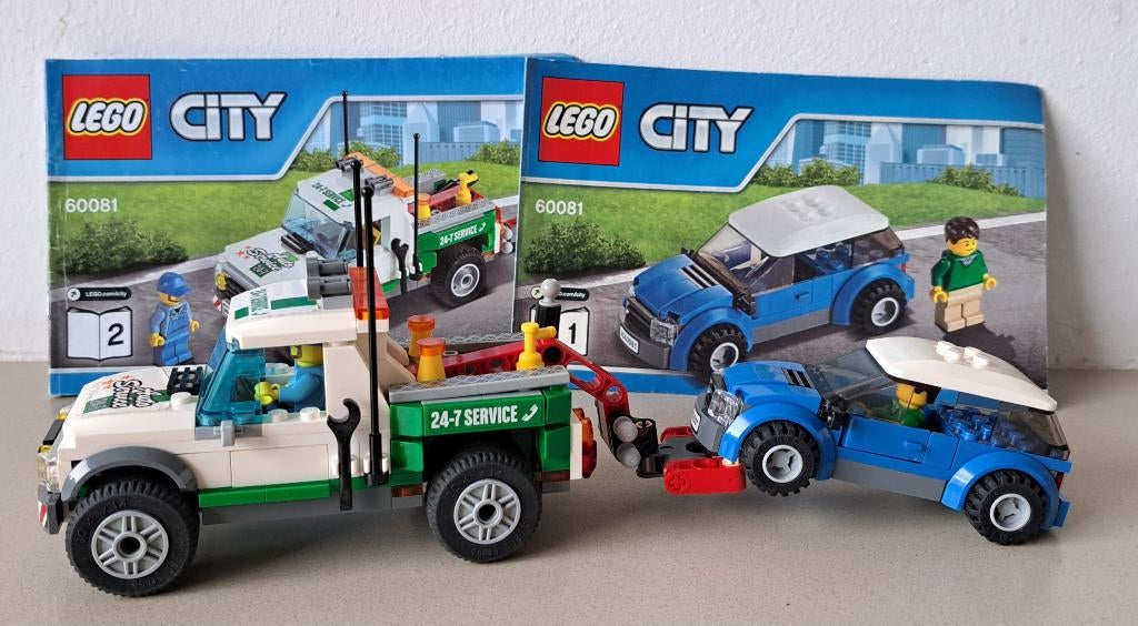 Lego City Pick-up sleepwagen 60081, Compleet, City, Lego, Ophalen of Verzenden