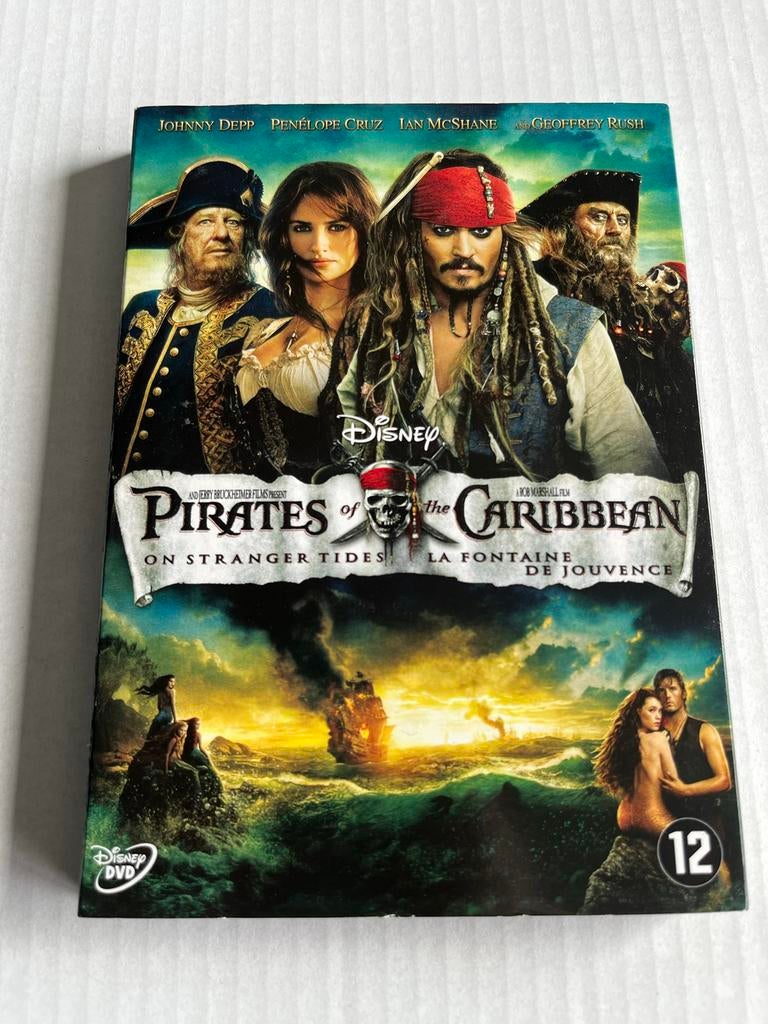 Pirates of the Caribbean: On Stranger Tides DVD, Vanaf 12 jaar, Ophalen of Verzenden, Zo goed als nieuw