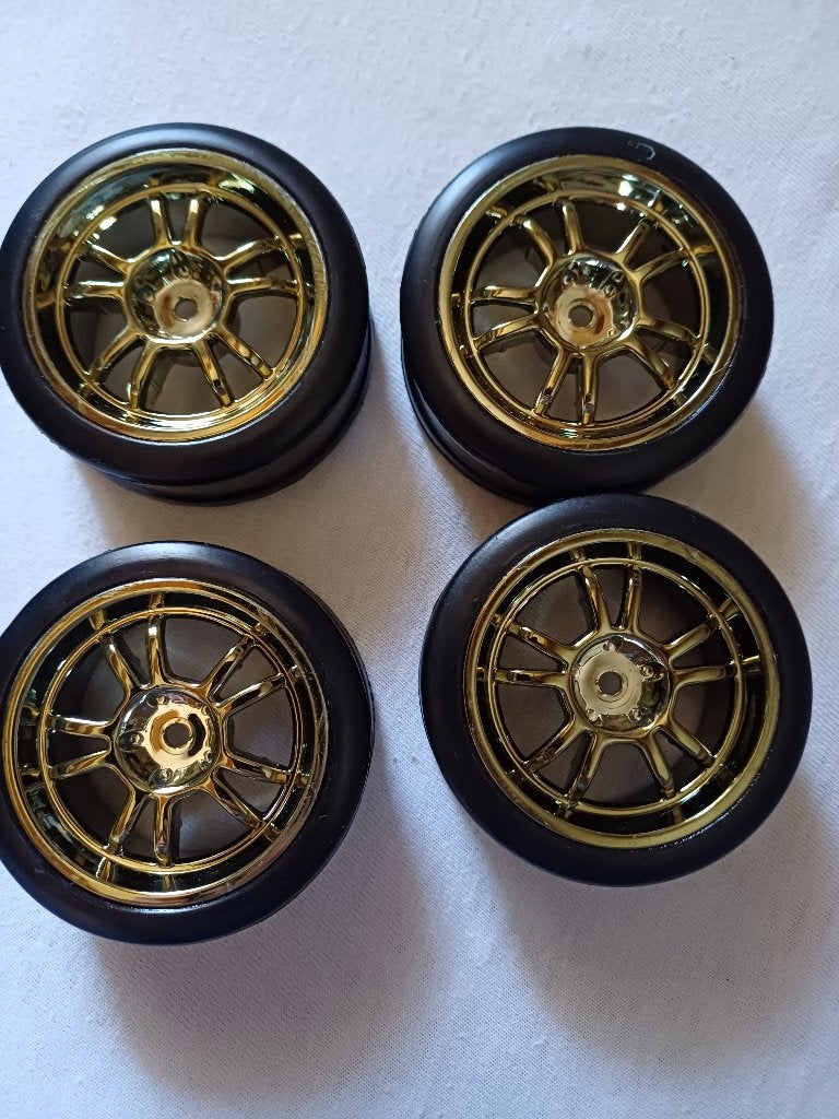 1/10 drift velgen zo goed als nieuw, Hobby en Vrije tijd, Elektro, Gebruikt, Ophalen of Verzenden, Onderdeel