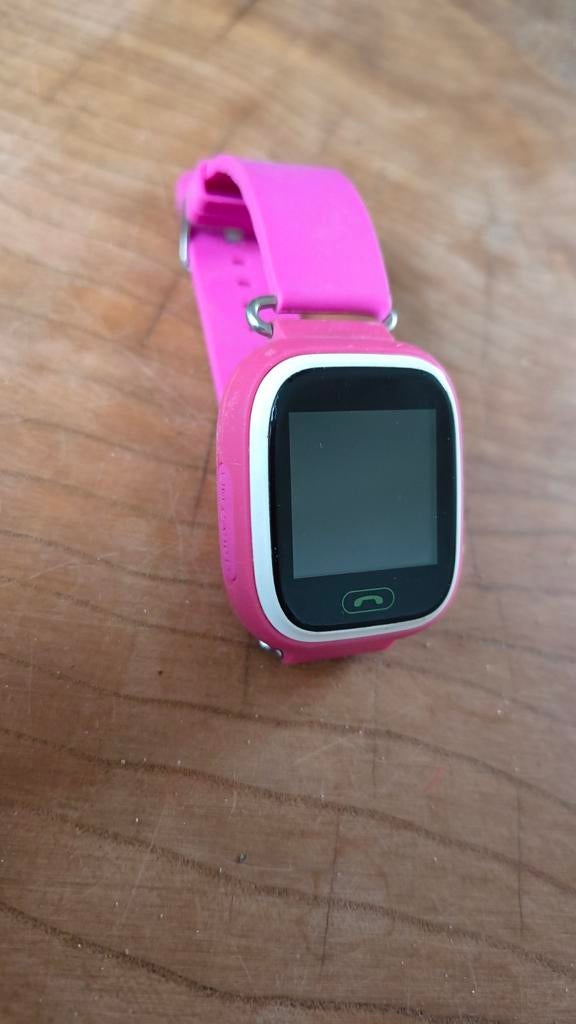 Roze smartwatch voor kinderen met SOS-functie, Sieraden, Tassen en Uiterlijk, Smartwatches, Gebruikt, Onbekend, Ophalen of Verzenden
