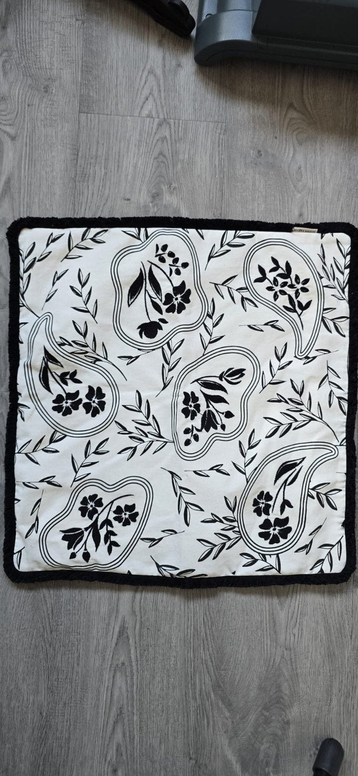 Twee Riviera Maison Kussenhoezen Zwart/Wit 50x50 cm, Wasbaar, Gebruikt, Meerkleurig, Riviera Maison