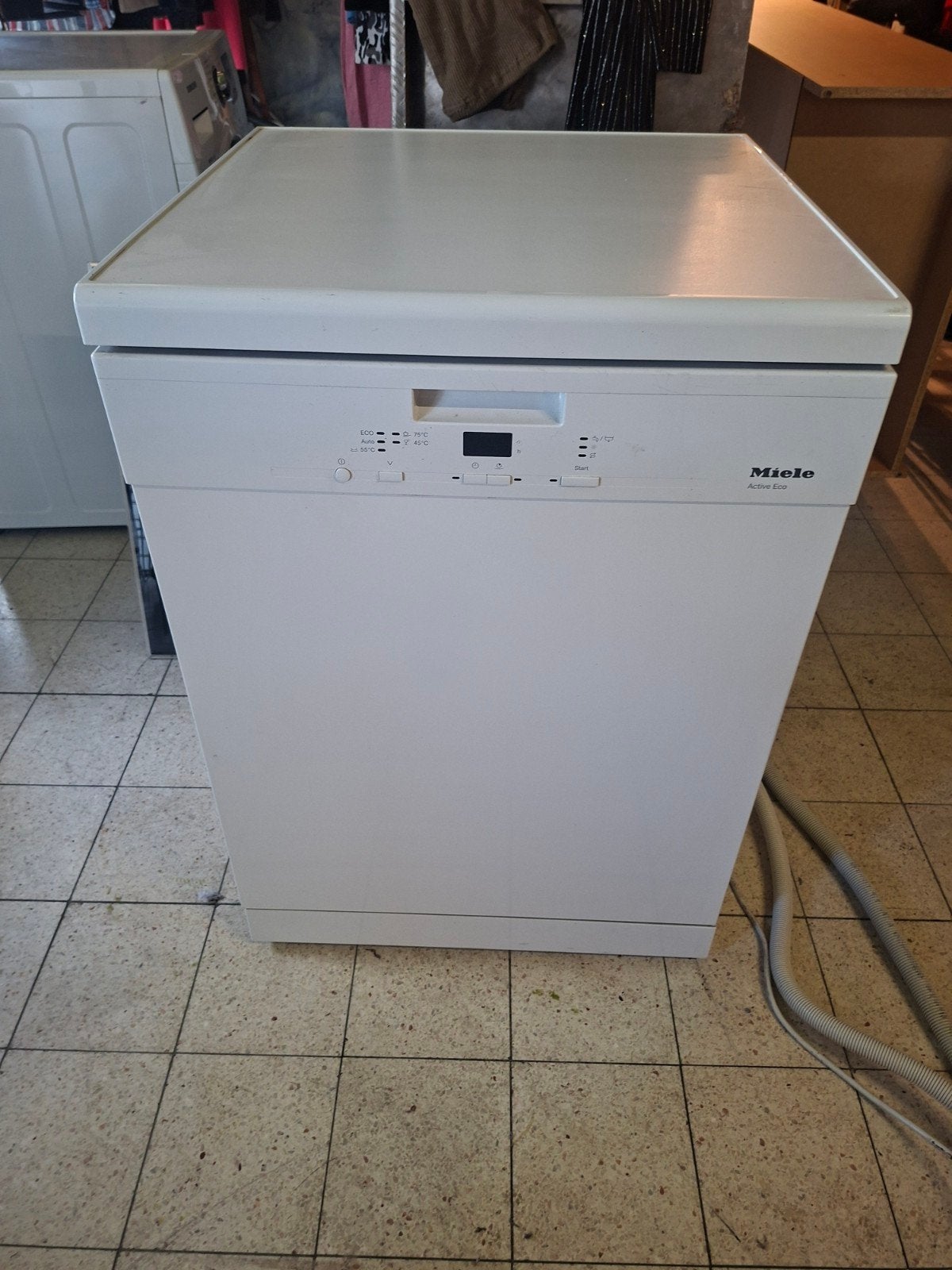 Miele Active Eco Vaatwasser - Vrijstaand, Ophalen, Gebruikt, 60 cm of meer, Eco programma