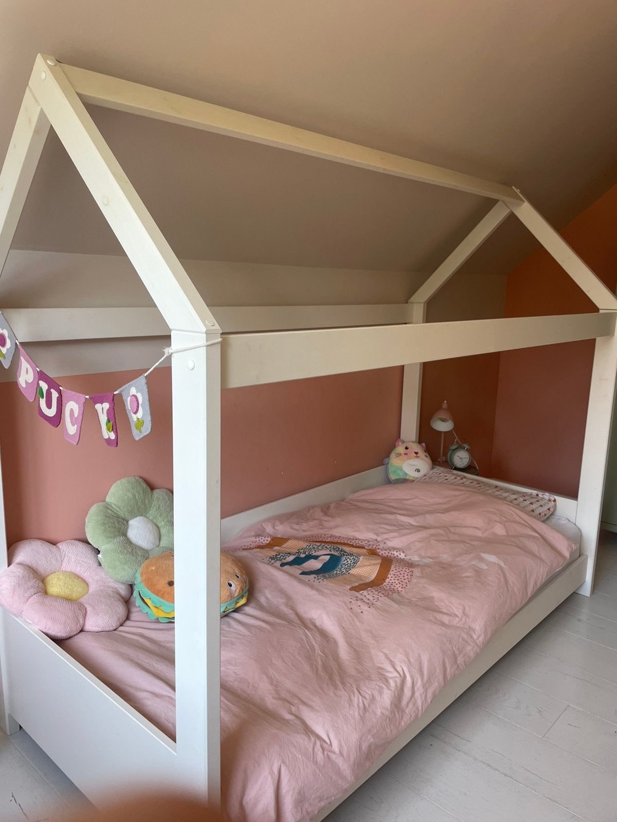 Kinderbed met opbouw 90/200, Ophalen, Zo goed als nieuw