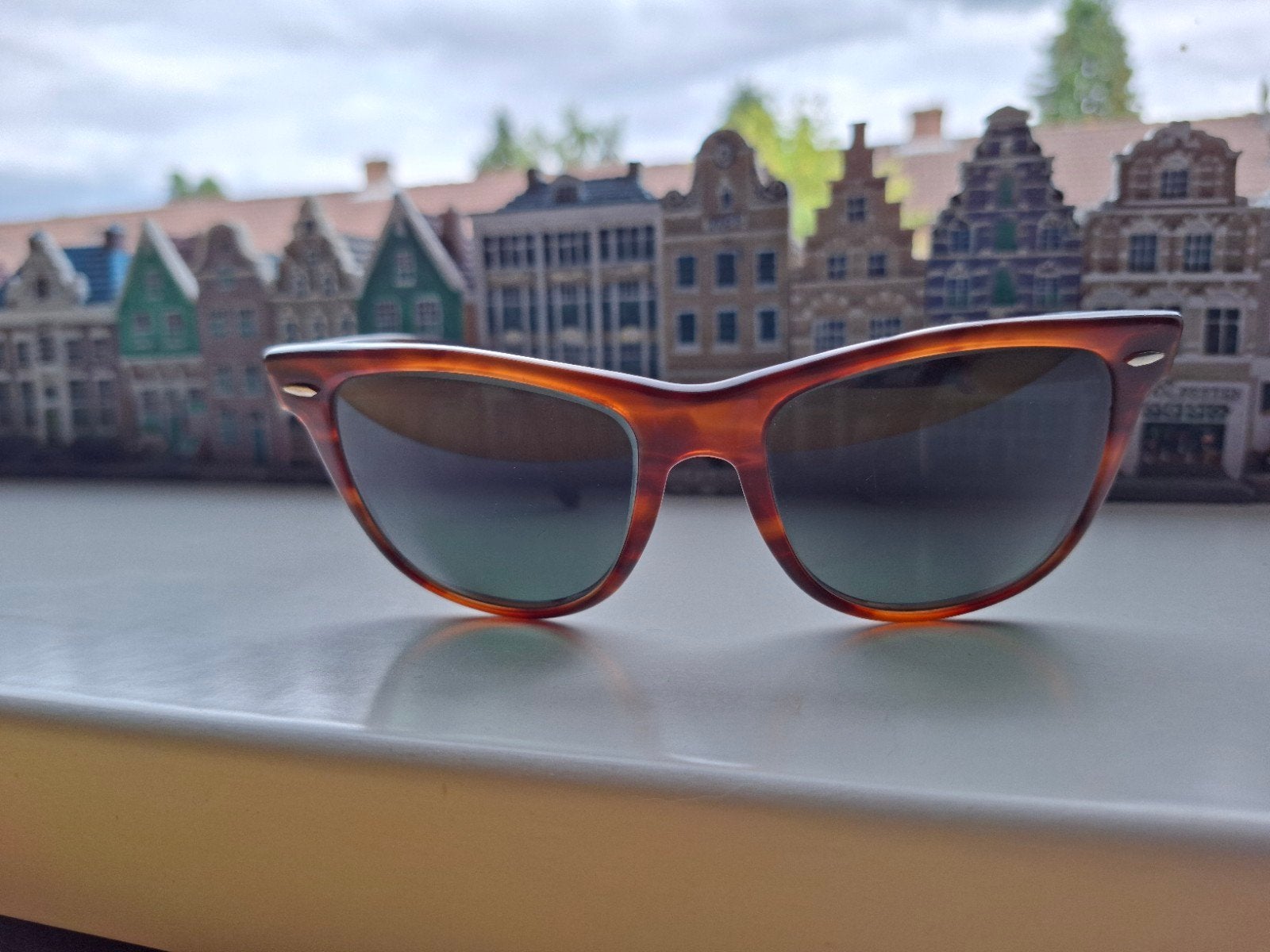 Vintage Ray-Ban B&l wayfarer II Zonnebril, Sieraden, Tassen en Uiterlijk, Zonnebrillen en Brillen | Dames, Gebruikt, Zonnebril