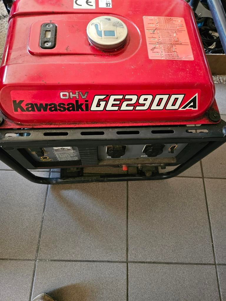 Kawasaki GE2900A OHV Generator, Doe-het-zelf en Verbouw, Aggregaten, Ophalen