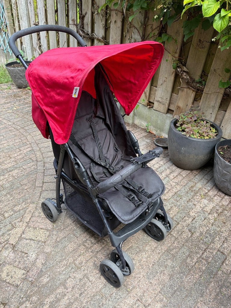 HAUCK Lightweight Travel Buggy – Up to 15 kg, Ophalen of Verzenden, Gebruikt, Overige merken, Verstelbare rugleuning
