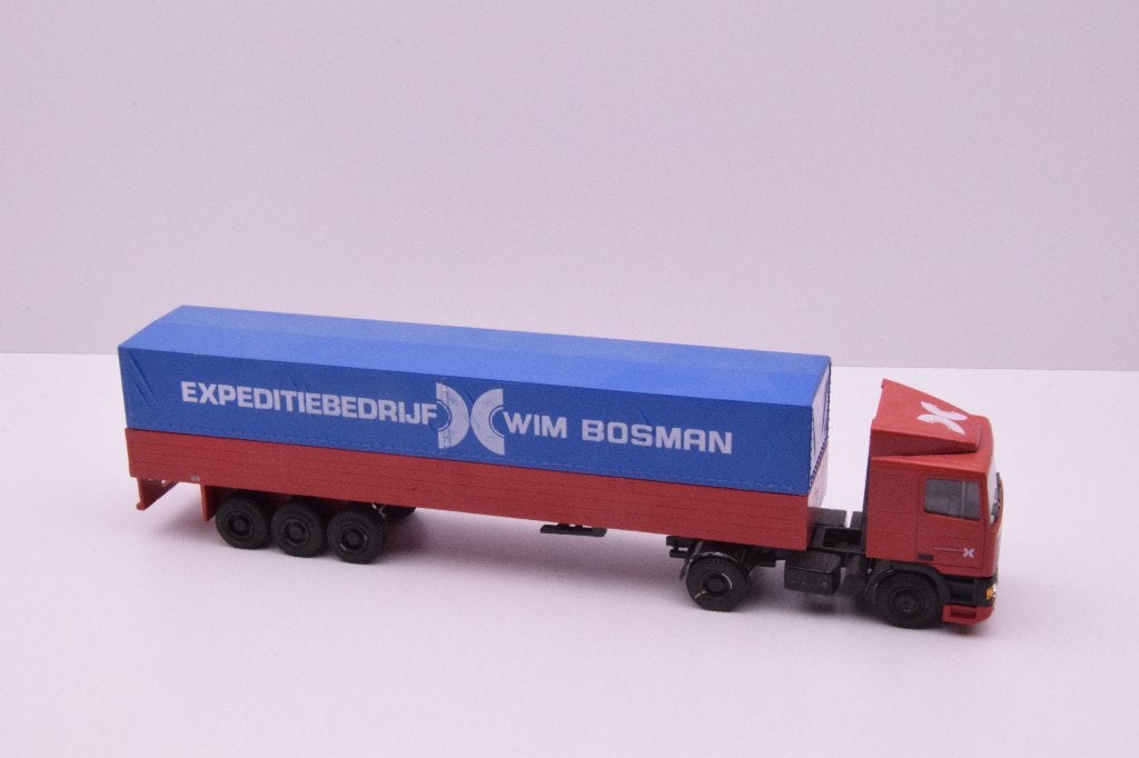 DAF  95 ati  '' Wim Bosman transport ''  Lion car, Ophalen of Verzenden, Zo goed als nieuw, Bus of Vrachtwagen, Lion Toys