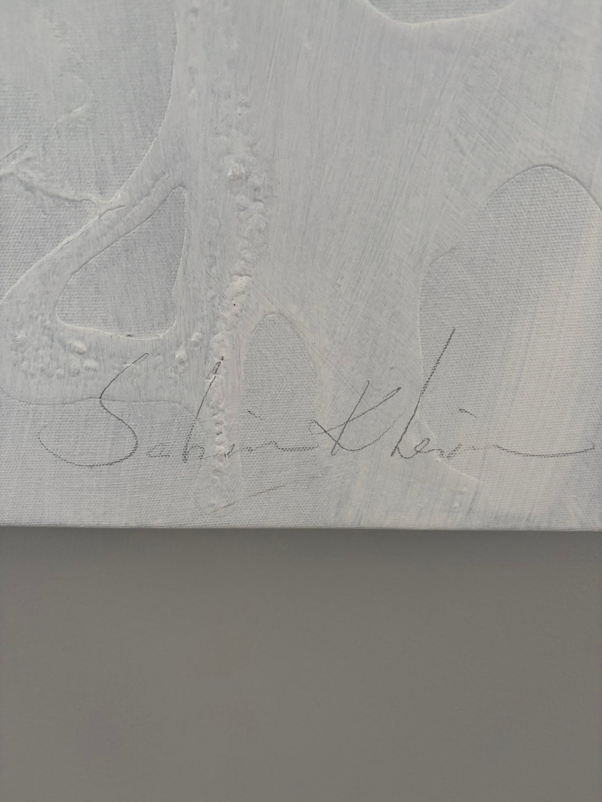 Schilderij Sabine Kleiren, Ophalen