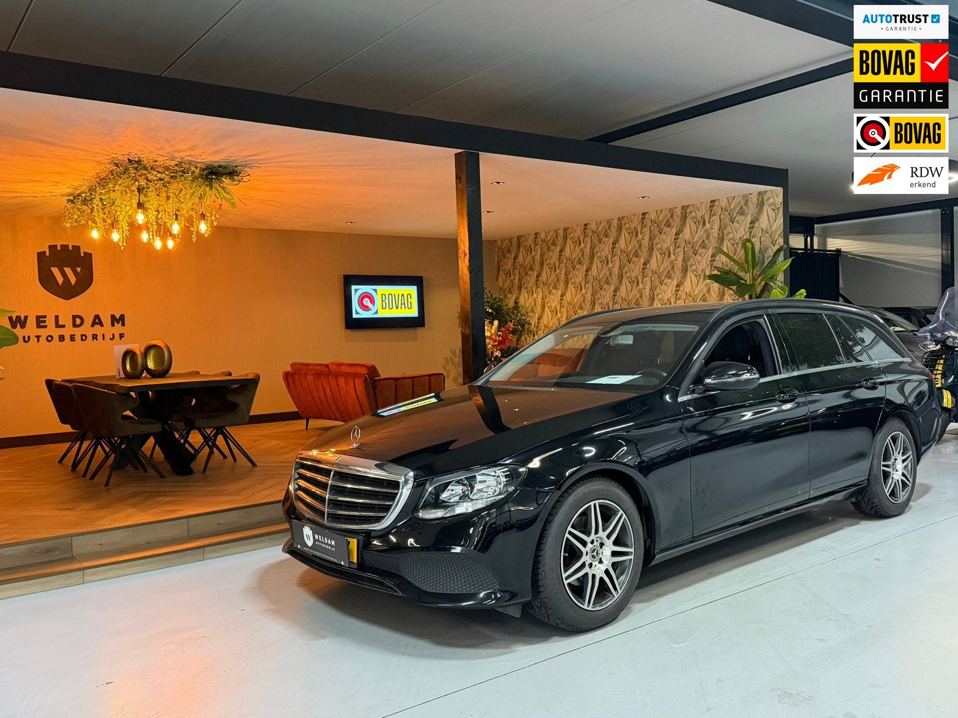 Mercedes-Benz E-klasse Estate E 200 Business Solution|Automa, Auto's, Dealer onderhouden, Gebruikt, 4 cilinders, Met garantie (alle)