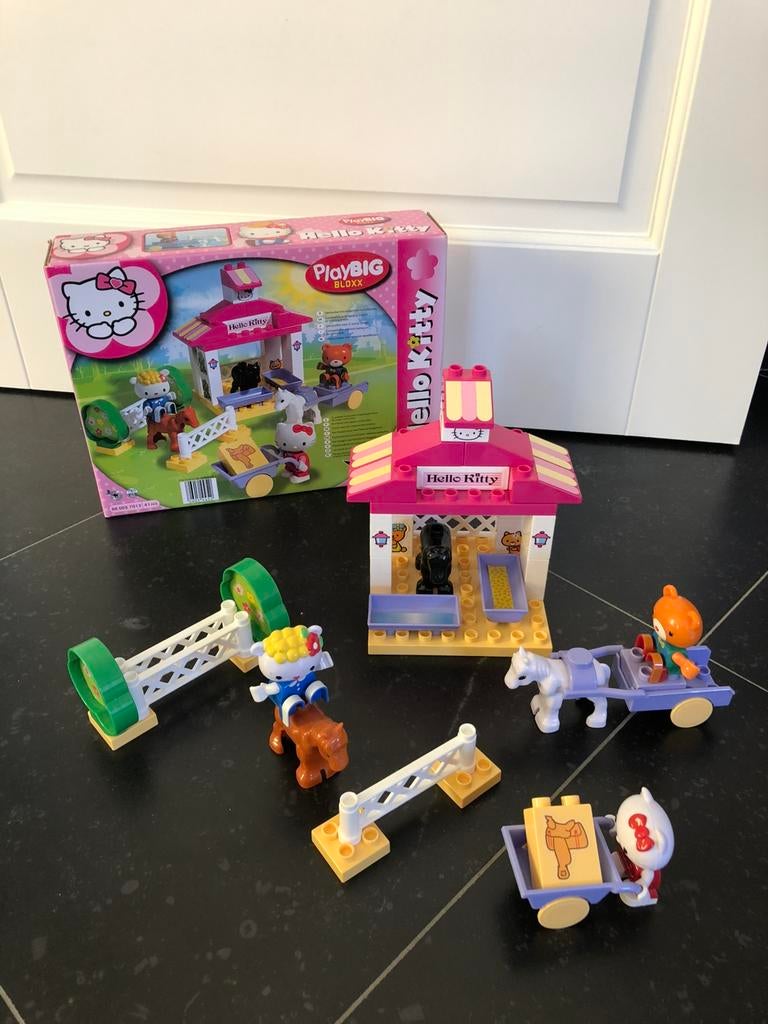Hello kitty playbig blox manege incl originele verpakking, Ophalen of Verzenden, Zo goed als nieuw