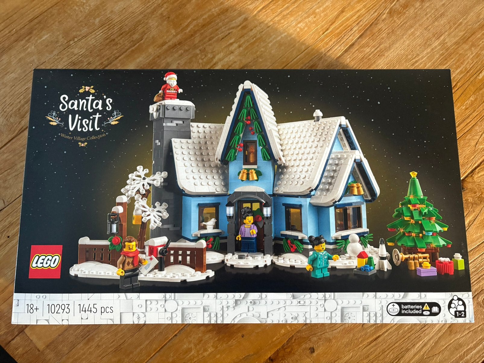 Lego Nieuw Kerst 10293. Bezoek van de kerstman. Santas Visit, Lego, Nieuw, Ophalen of Verzenden, Compleet