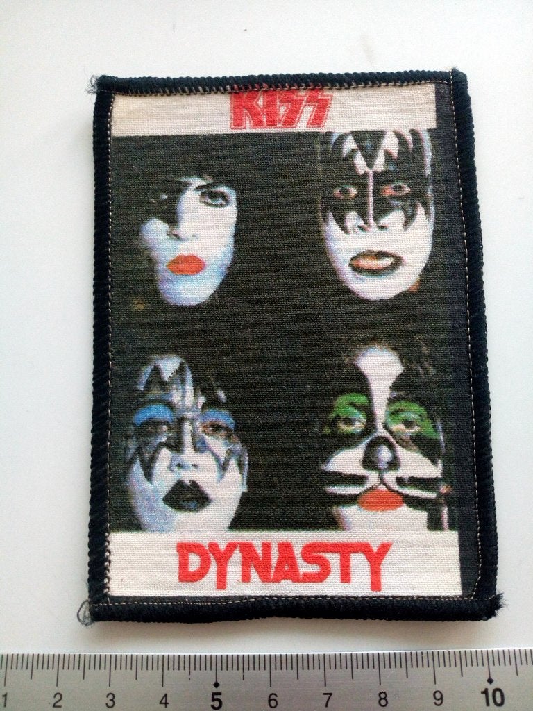Kiss vrij zeldzame nieuwe vintage 1980 Dynasty patch 134, Verzamelen, Ophalen of Verzenden, Nieuw, Kleding