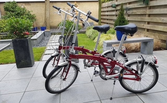 Vouwfiets Batavus Contra Versa, Fietsen en Brommers, Fietsen | Vouwfietsen, Ophalen, Gebruikt, Velgrem, 16 tot 18 inch