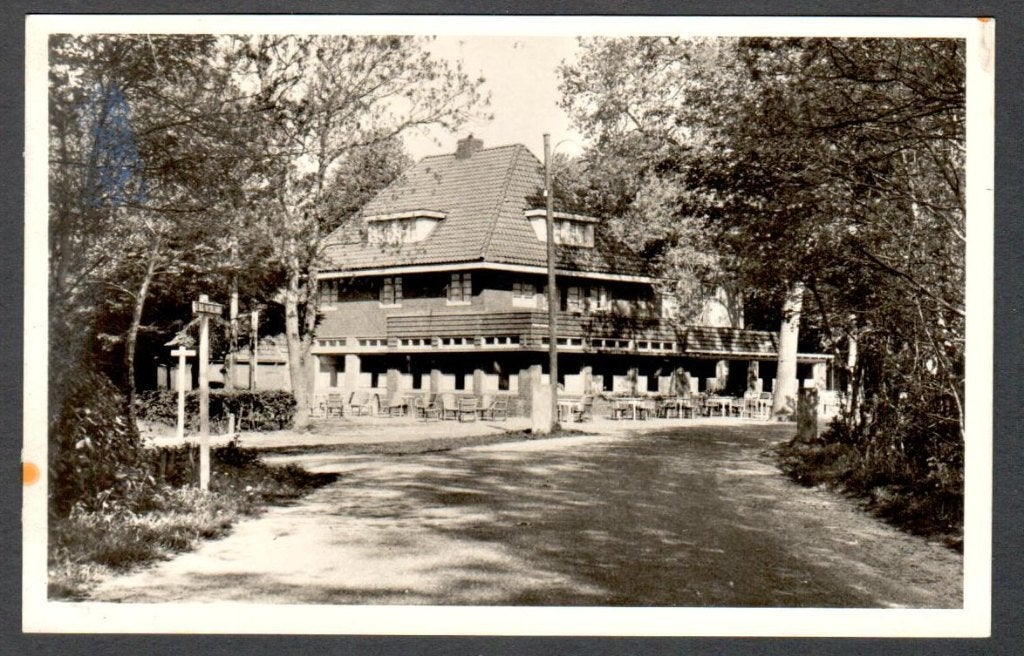 Oude Ansicht - Oranjewoud  Cafe Restaurant WEENER 1956 - Frl, Ophalen of Verzenden, 1940 tot 1960, Gelopen, Friesland