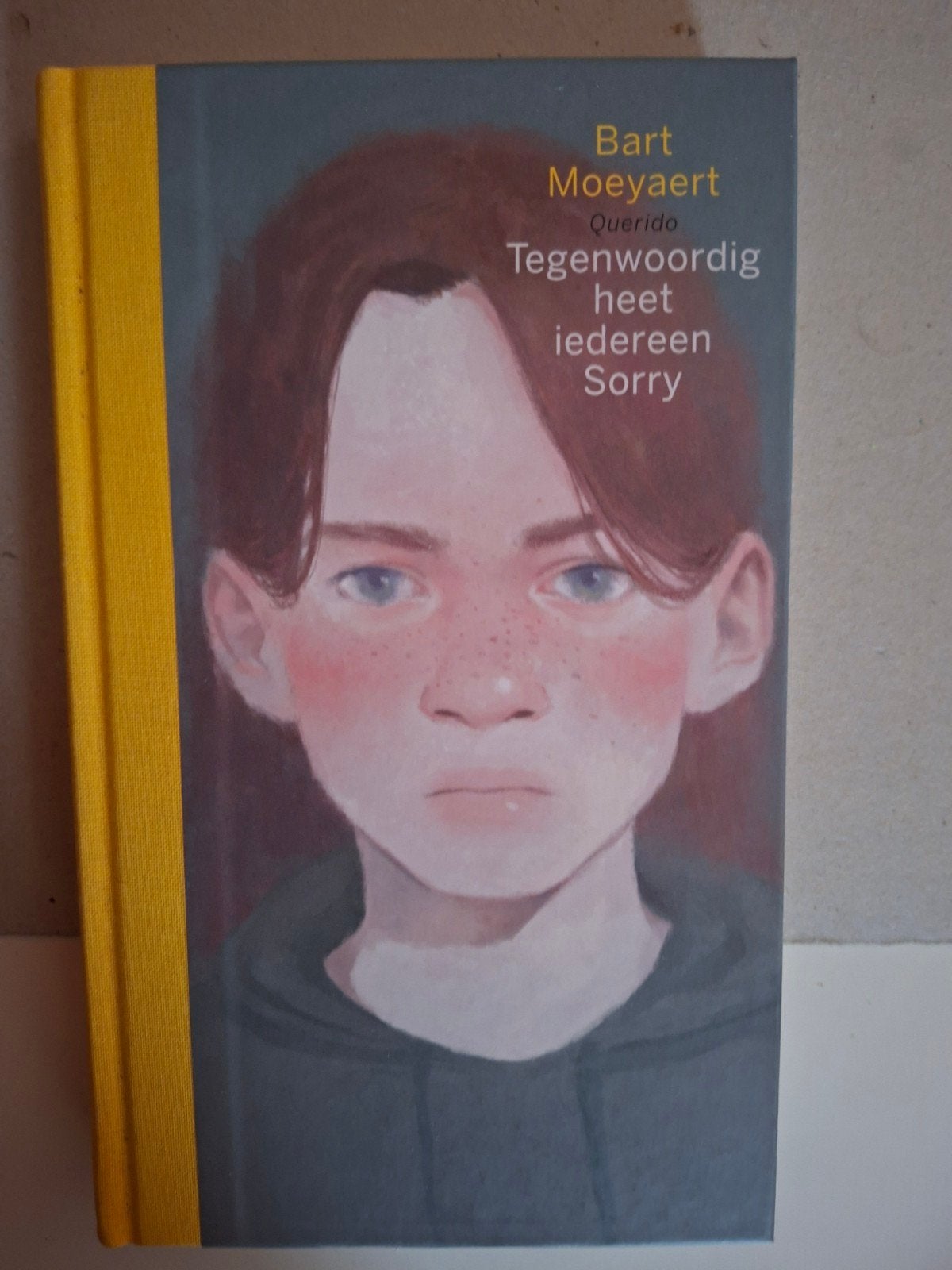 Bart Moeyaert - Tegenwoordig heet iedereen Sorry, Verzenden, Zo goed als nieuw, Bart Moeyaert