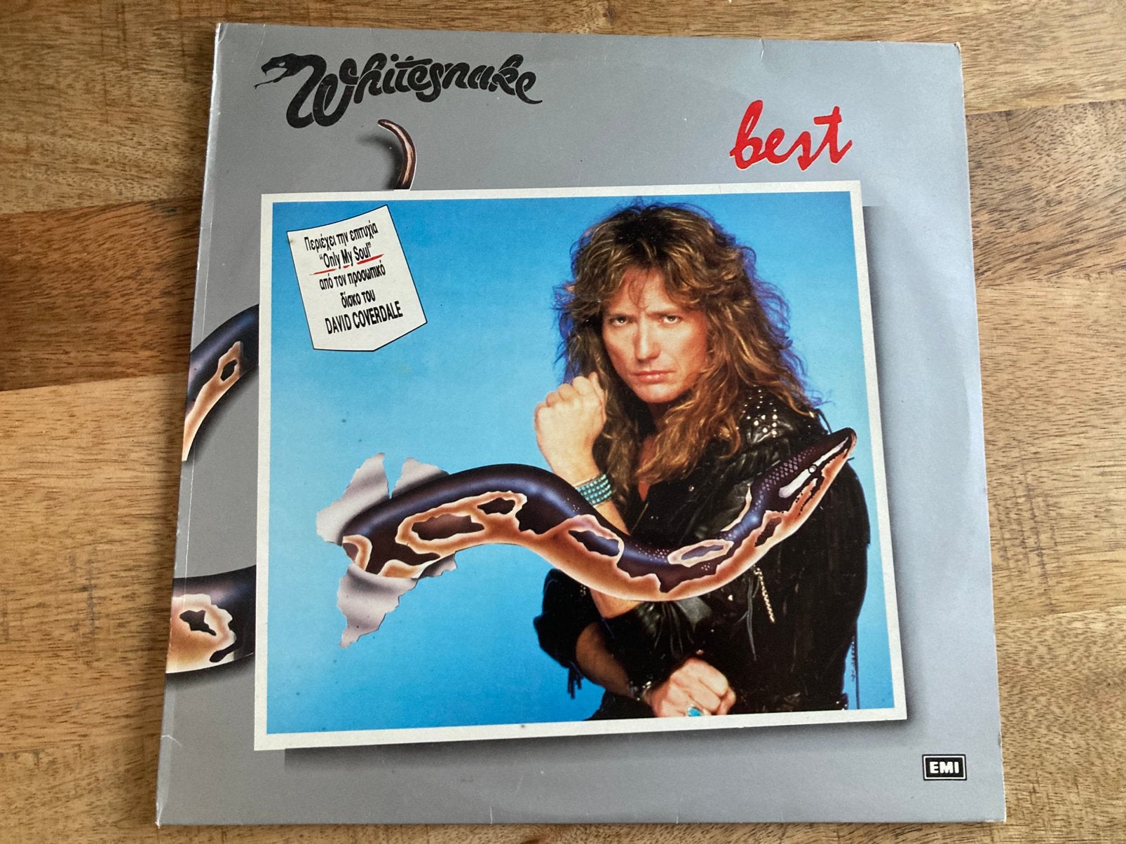 WHITESNAKE - Best vinyl 1987 Griekenland release, Ophalen of Verzenden, Zo goed als nieuw