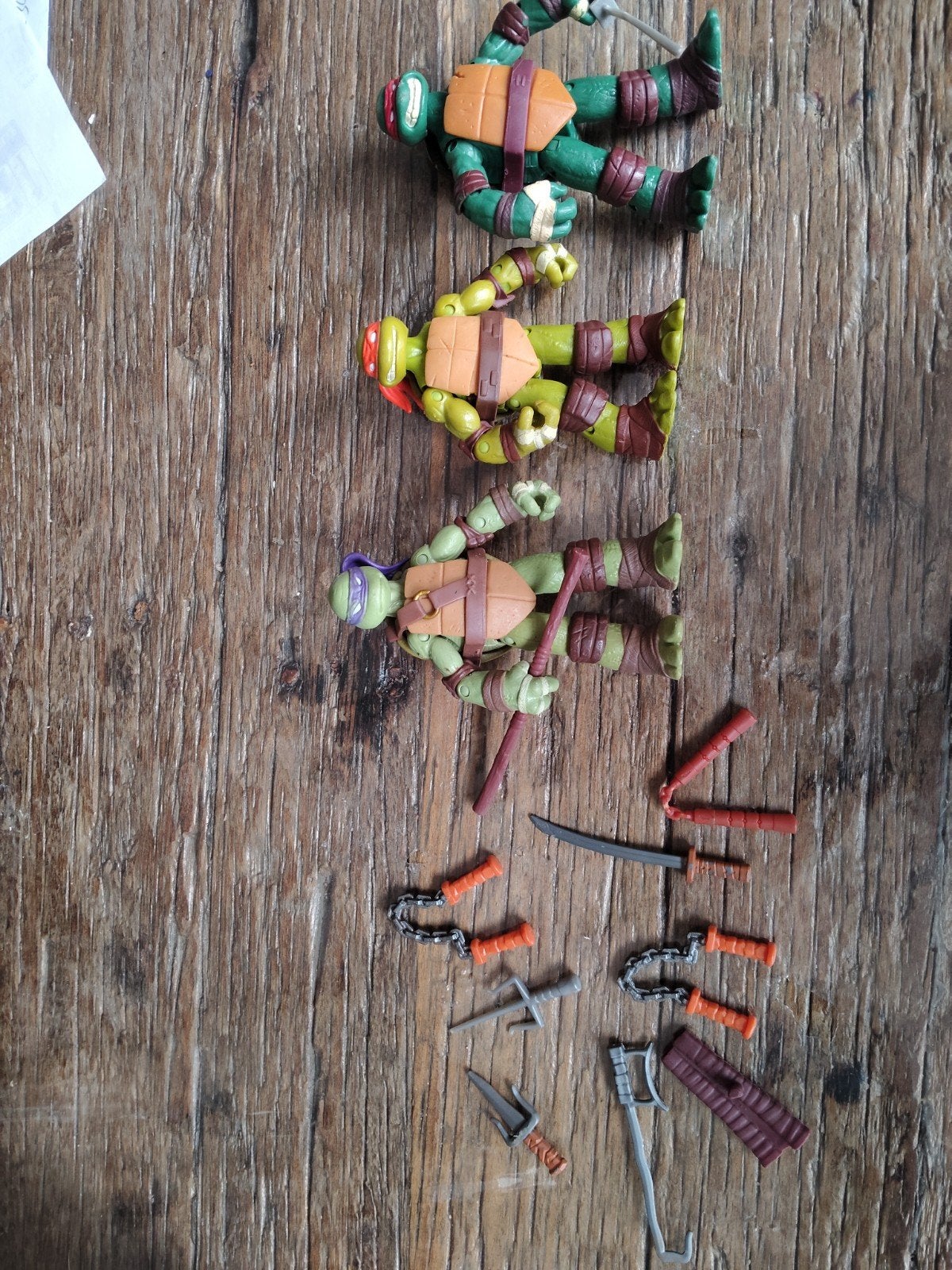 TMNT Mutant Mayhem Battle Van met 3 actiefiguren, Ophalen of Verzenden
