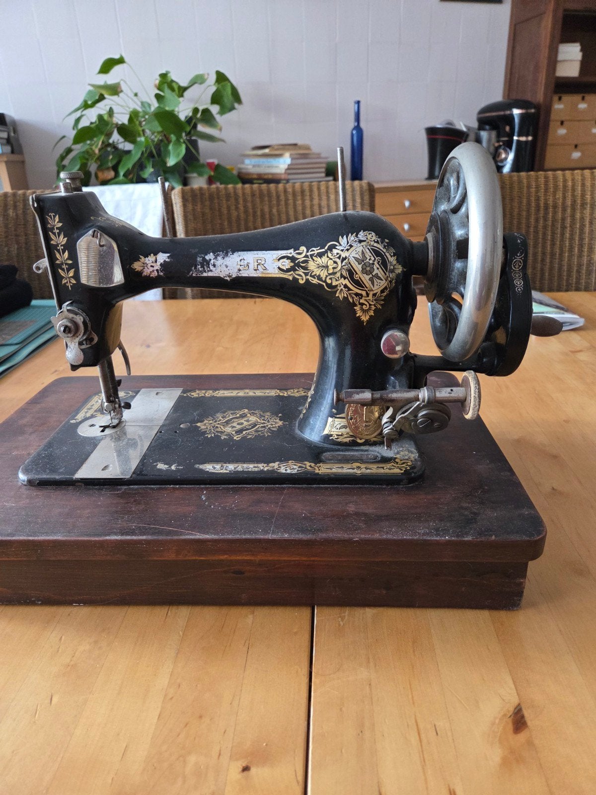 Antieke Singer Naaimachine - Decoratief Stuk, Ophalen