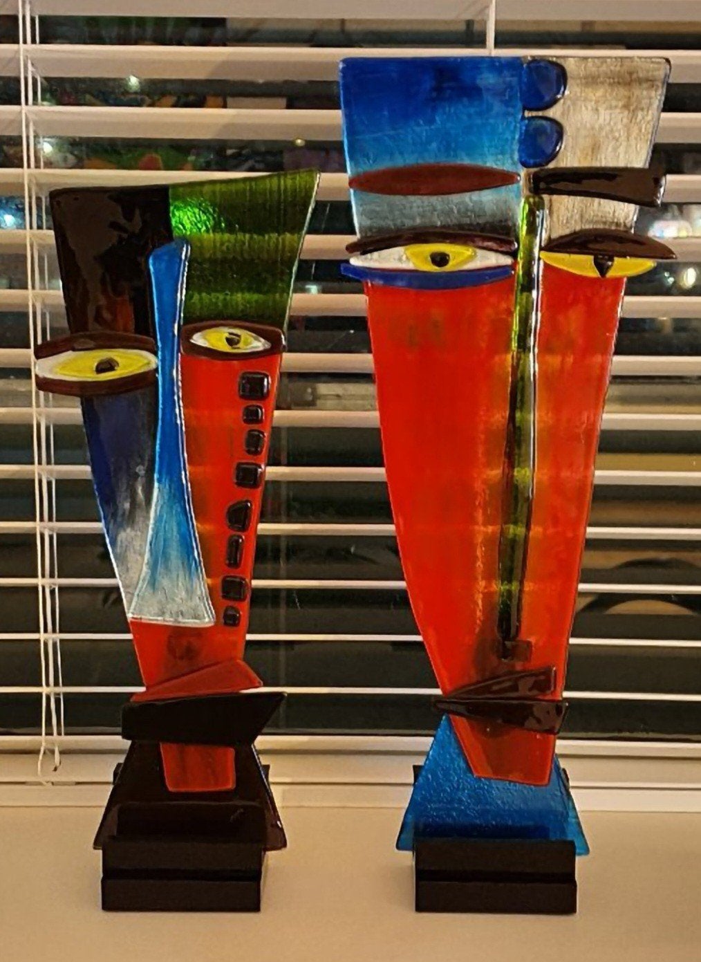 Sampaguita glasdecoratie, Huis en Inrichting, Ophalen, Zo goed als nieuw, Handgemaakt, Glas
