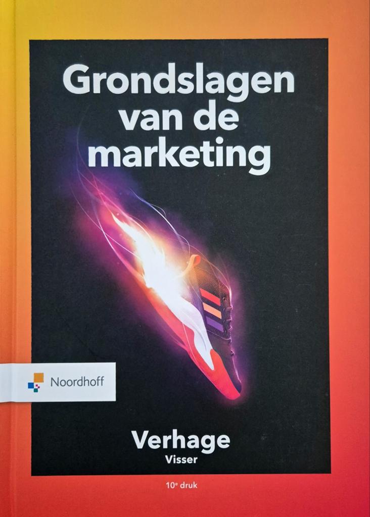 Grondslagen van de marketing - Verhage (Zo goed als nieuw), Ophalen of Verzenden, Zo goed als nieuw, Economie en Marketing, Verhage