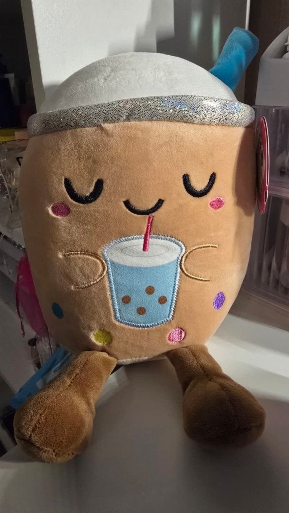 Pluche knuffel | Bubble Tea | Boba Bubble Buddy | Kawai, Ophalen of Verzenden, Nieuw